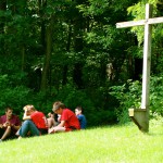 Morning Watch on the hill at Camp Friedenswald