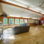 Inside view of the Nature Center at Camp Friedenswald