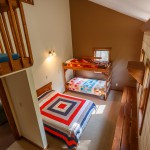 Tamarak Lodge bedroom #3 at Camp Friedenswald