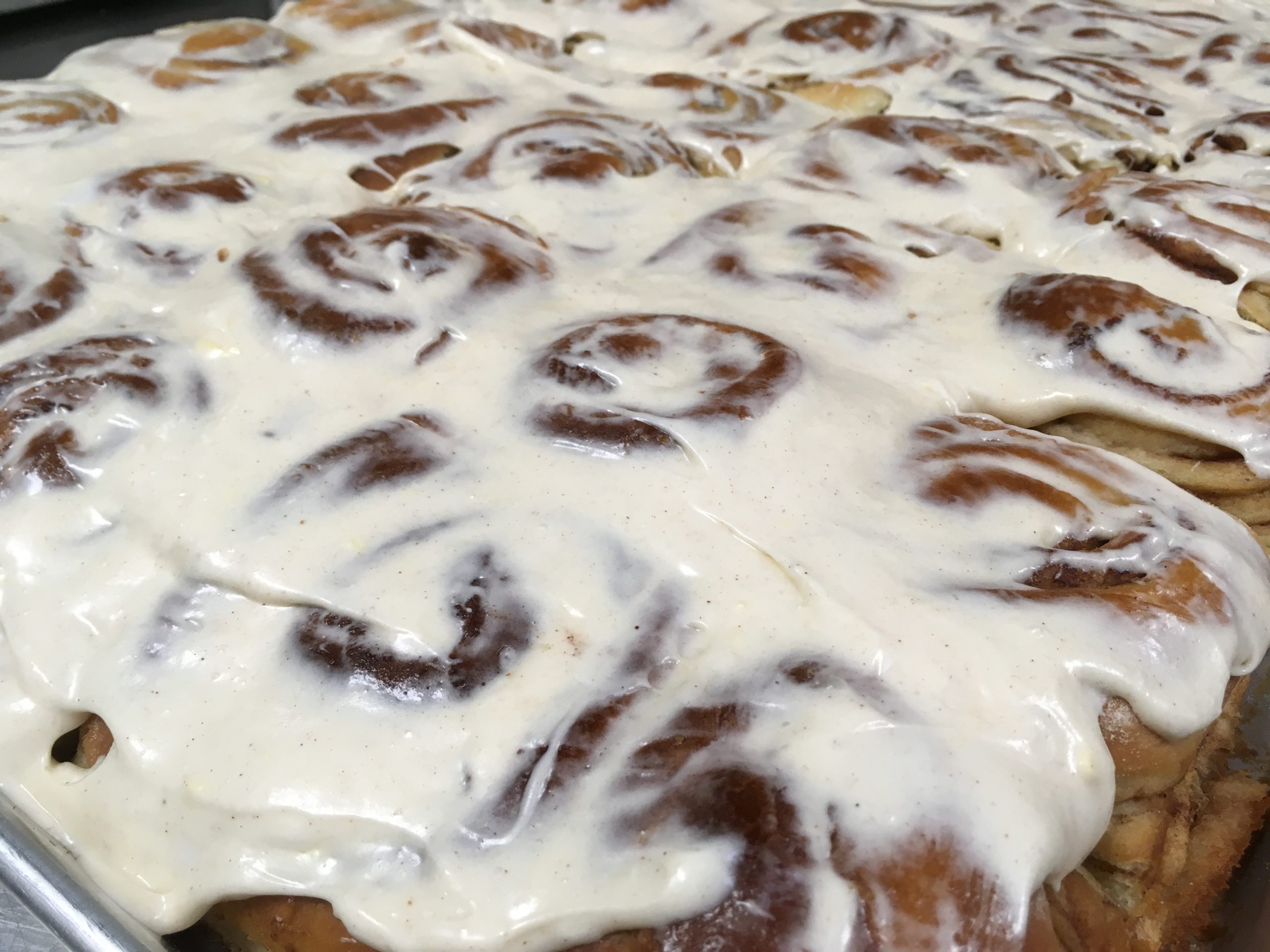 Cinnamon Rolls from Camp’s Kitchen Camp Friedenswald